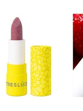 Tresluce Beauty Always Suave Lip Scrub Strawberry Fresa New In Box
